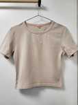 Naree Baby Tshirt beżowy M crop top