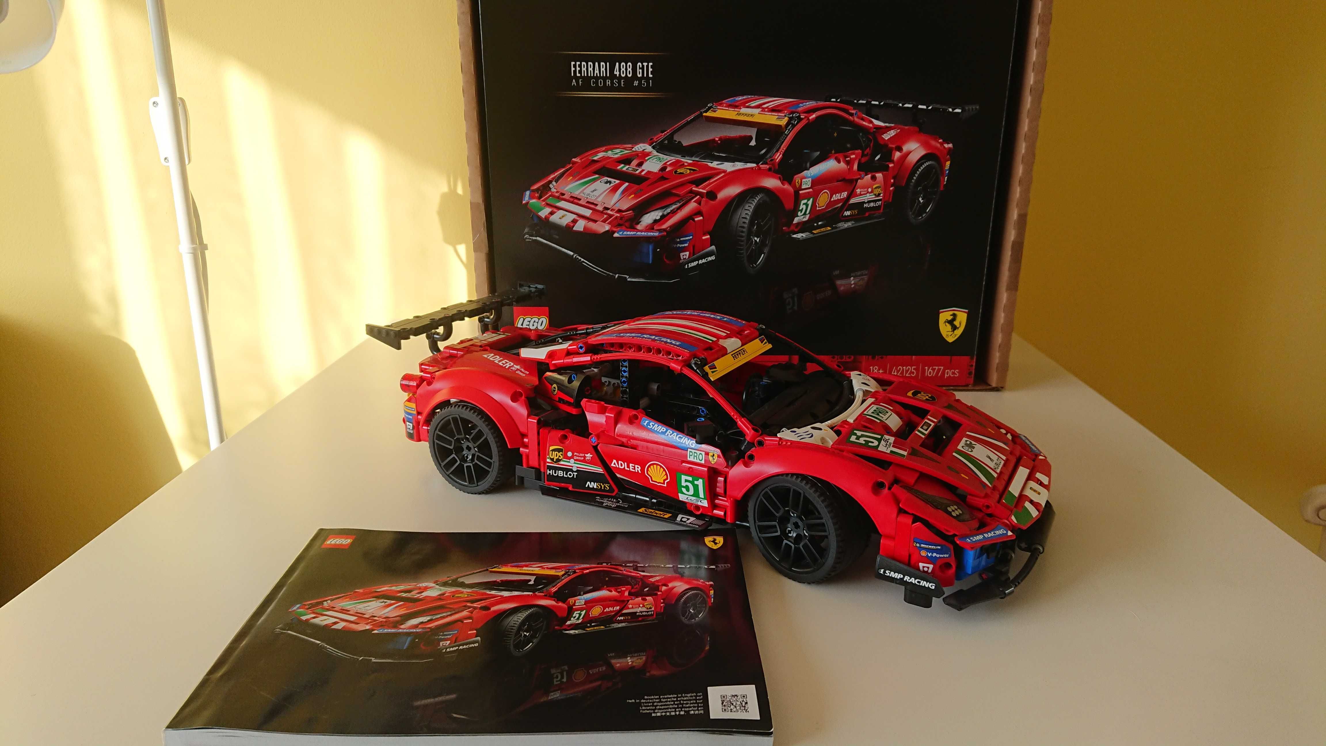 Lego Technic 42125 Ferrari 488 GTE AF Corse #51