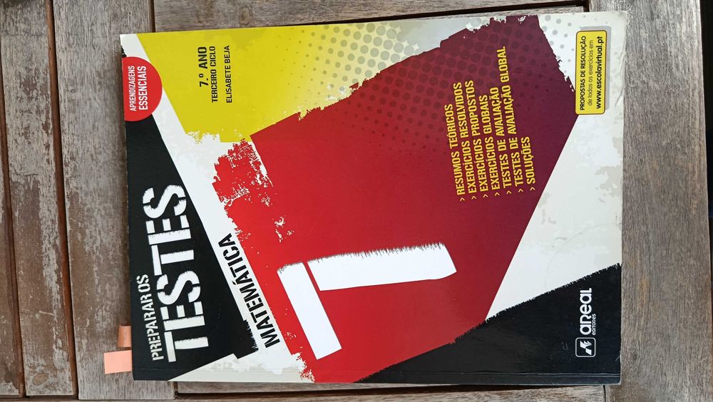 Livro Preparar os Testes Matemática 7.º Ano