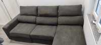 Sofa 3 lugares com chaise longue IKEA