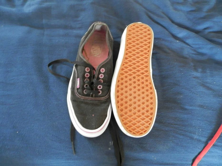 Tenisówki Vans fioletowoczarne