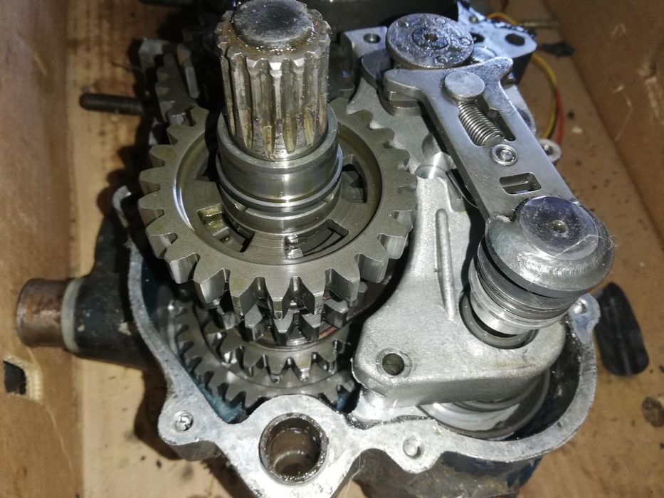 Ktm 600 skrzynia mechanizm kopki