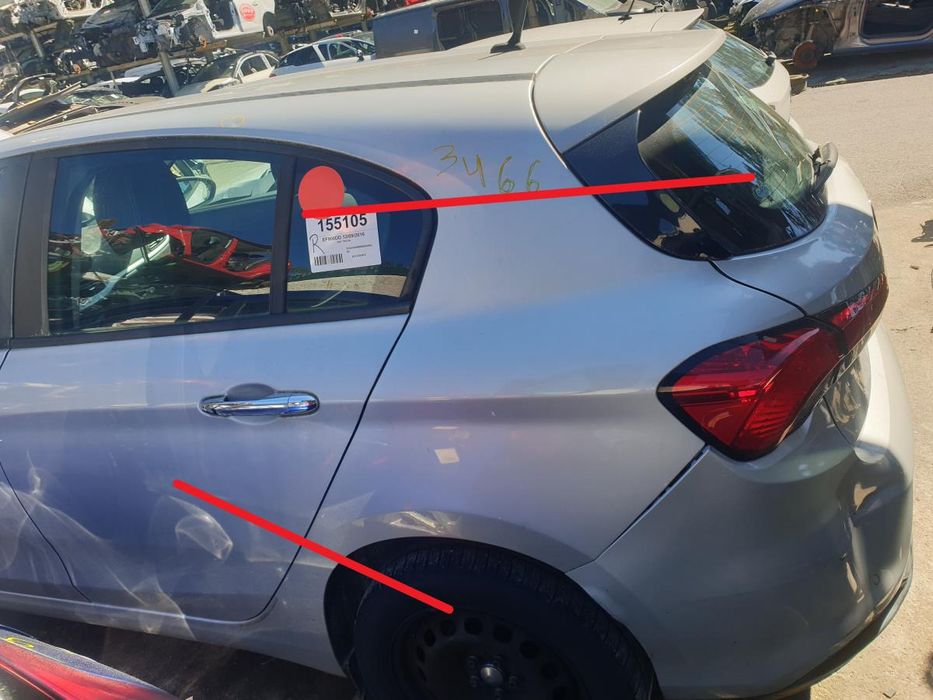 Painel trás esquerdo FIAT Tipo Hatchback (357_)