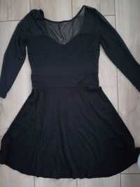 Sukienka czarna mini H&M rozm S