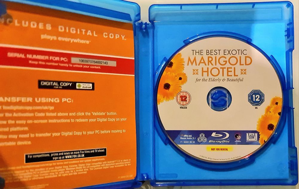 Отель «Мэриголд»: Лучший из экзотических (Ліцензійний Blu-ray)
