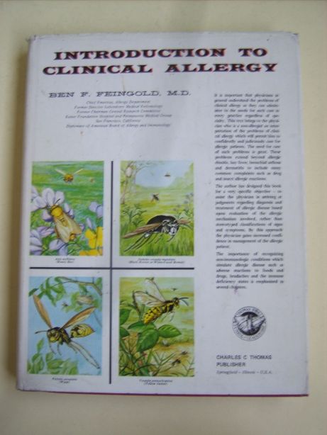 Introduction to Clinical Allergy de Ben F. Feingold, M.D.