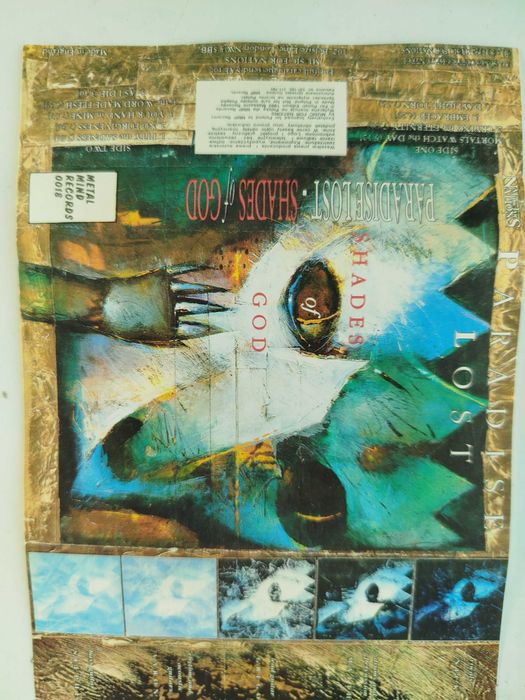 Paradise Lost Shades of God kaseta MMP death metal doom metal