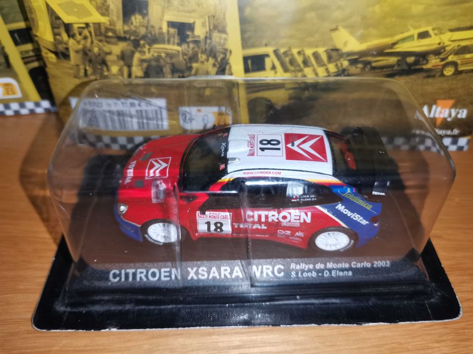 Citroën - Lote 3 carros - Piloto Sébastien Loeb 1:43