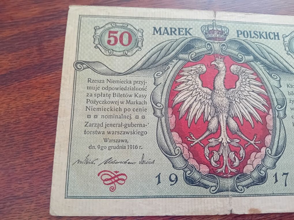 50 Marek Polskich 1916 rok