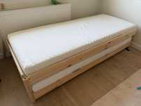 Lóżka dzieciece  Ikea Utaker 2 szt i materace asvang 2szt