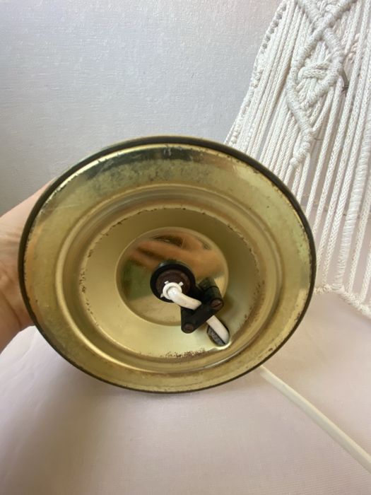 Stara lampa mosiężna