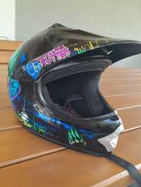 Kask fullface rozmiar s