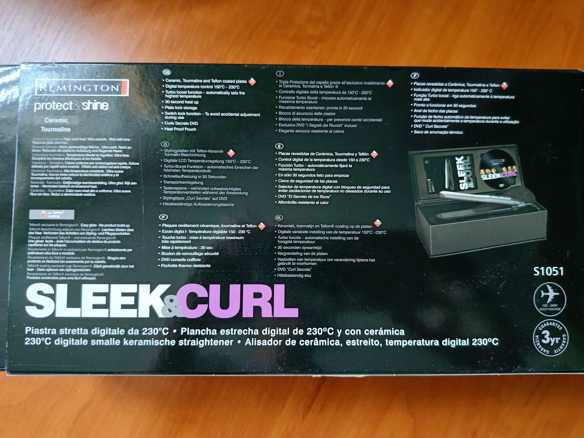 Prostownica Remington sleek & curl