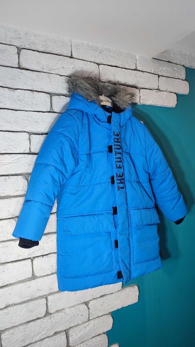 Зимовий пуховик для хлопчика 110-116