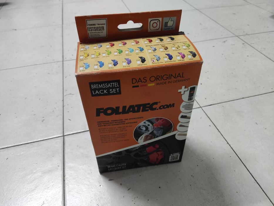 Kit de Pintura de Pinças Foliatec 2197 - Marina Bay Silver