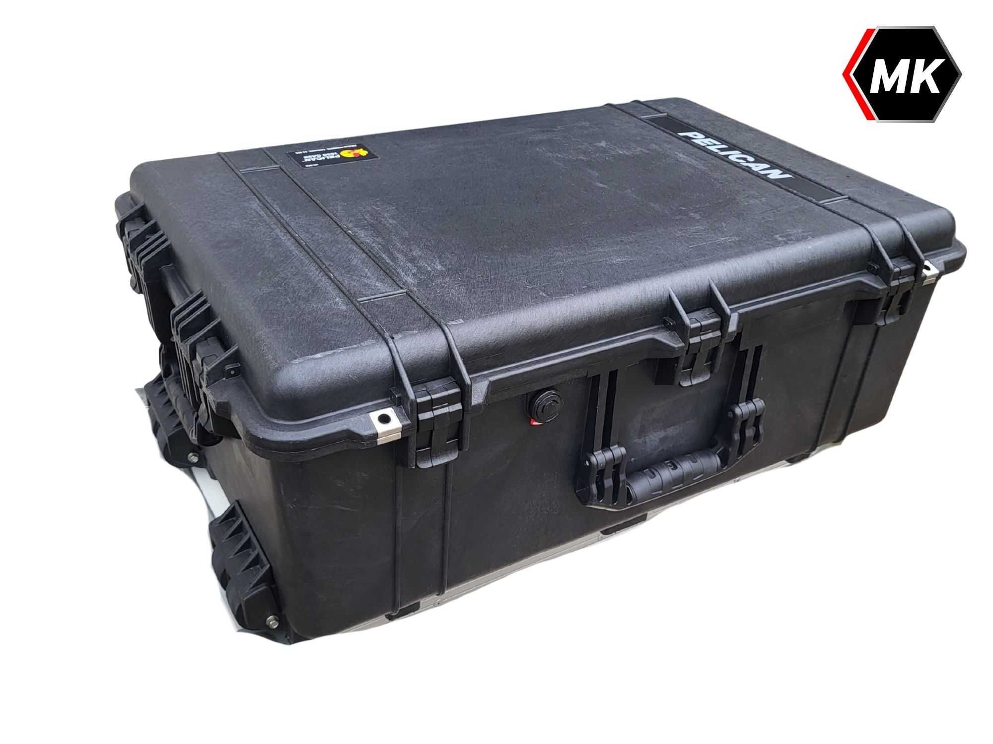 PELI PELICAN 1650 walizka case skrzynia, koła, wojskowa FAKTURA
