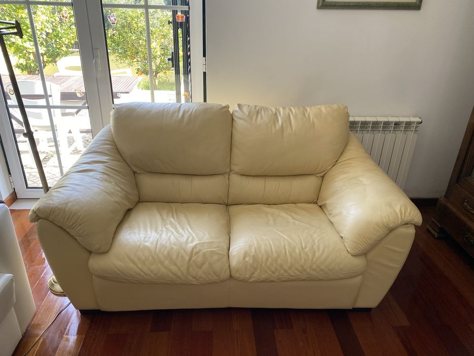 Sofá em pele Divani & Divani