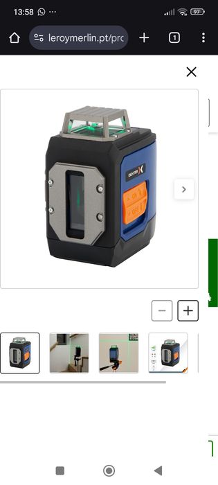 Laser 360 Dexter mais tripé