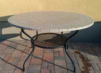 Stół kamienny ogrodowy tarasowy ROMA 135cm