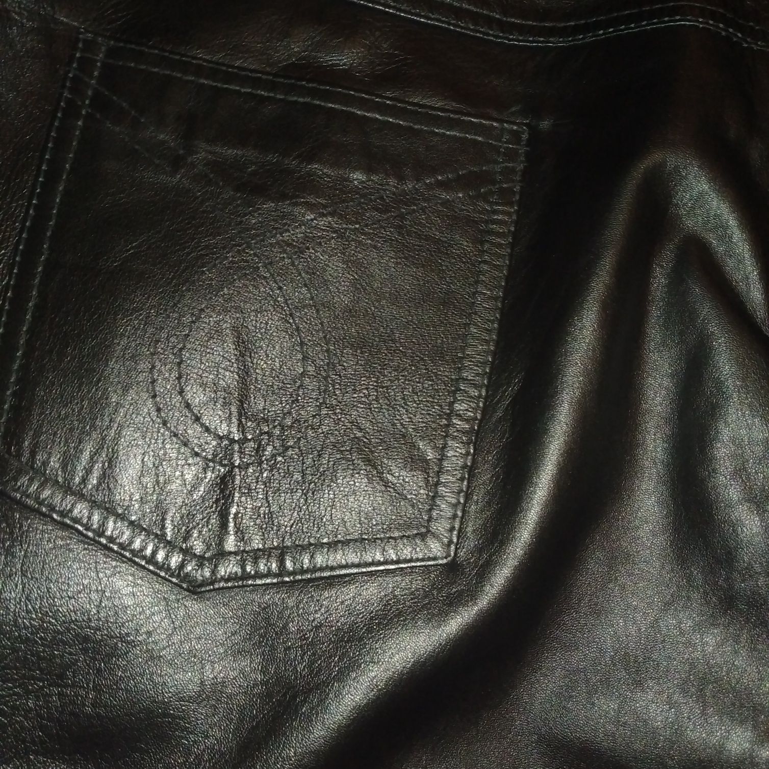 Spodnie skórzane damskie Pierre Cardin rozmiar XL/2XL