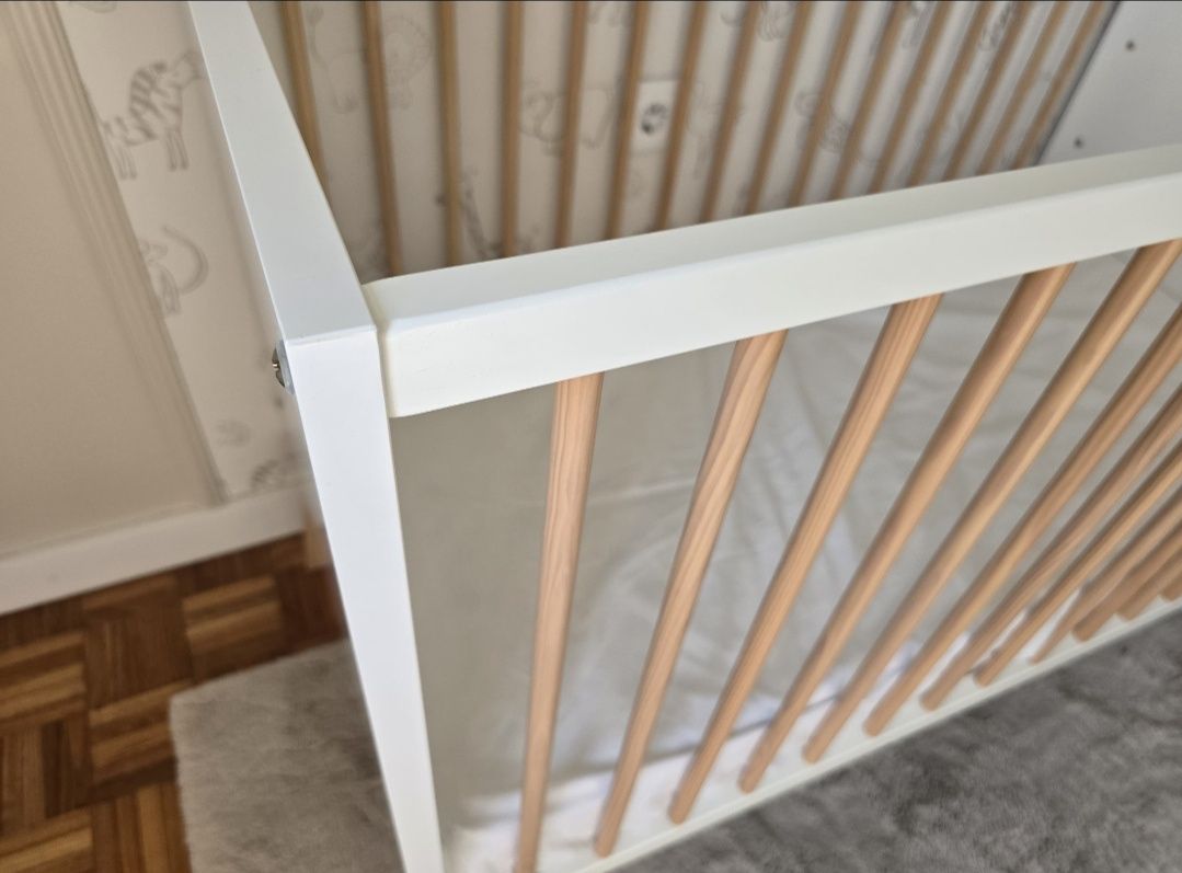 Berço 3-In-1_ 120X60 Zippy + colchão - oportunidade