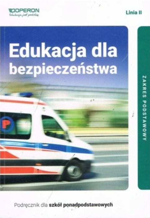 Ksiązka do edukacji dla bezpieczeństwa, zakres podstawowy, klasa 1
