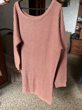 В‘язане плаття , подовжений светр