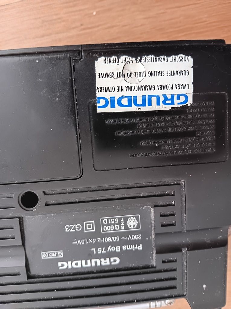 Radio Grundig prima boy 75L