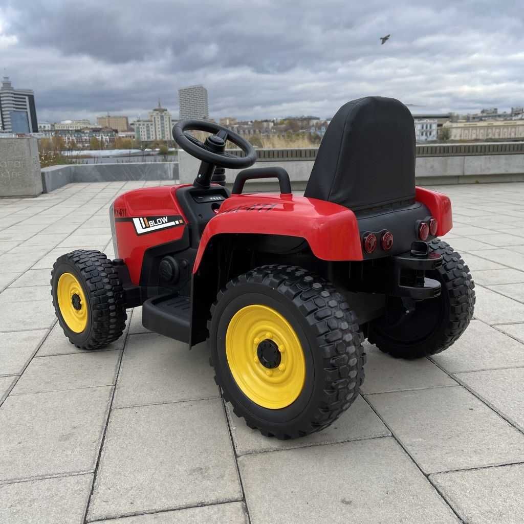 Traktor ZETOR Ciągnik Elektryczny PRZYCZEPA Auto Akumulator RC DZIECI