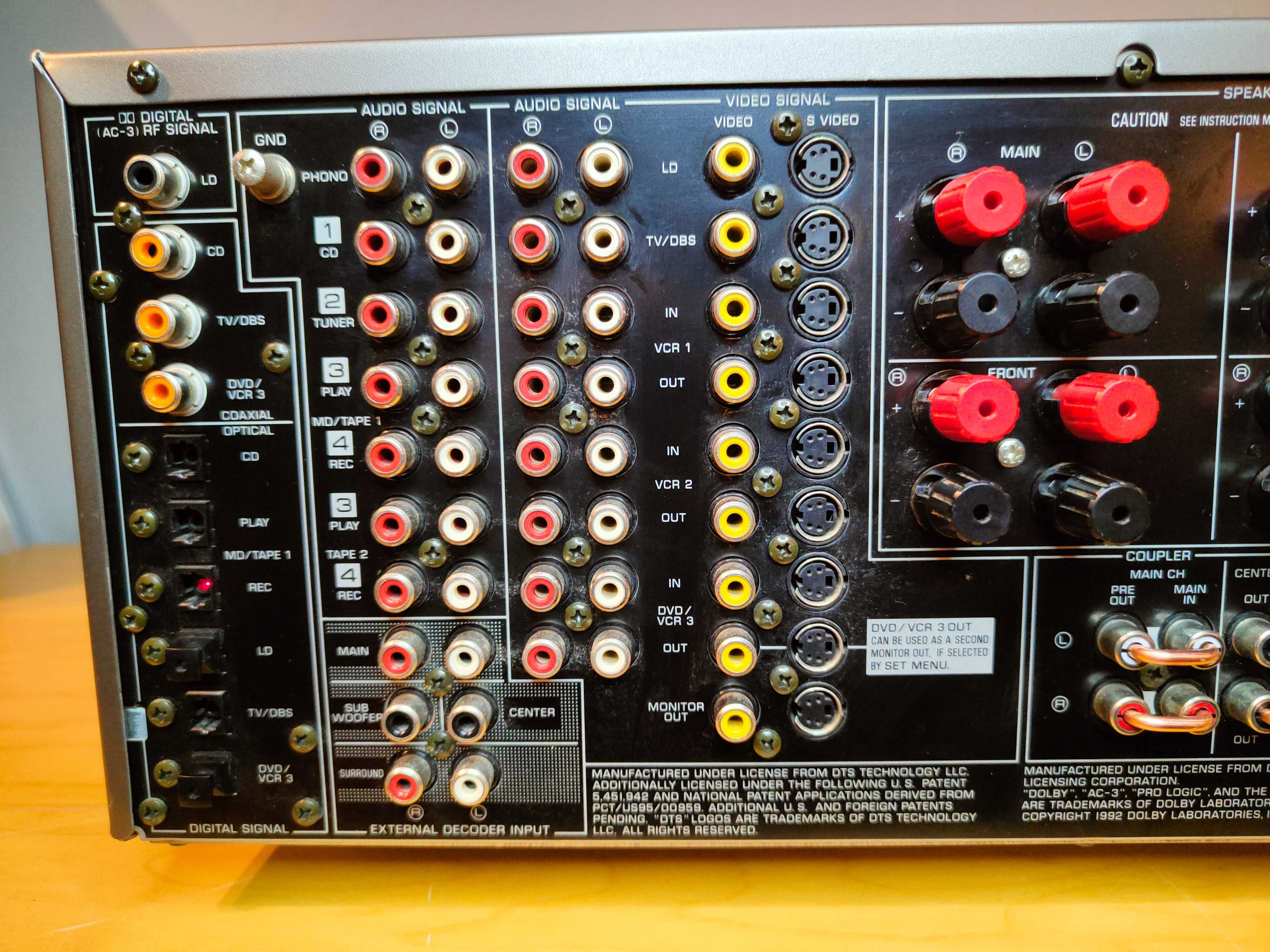 YAMAHA DSP-A1 potężny wzmacniacz audio video Japan pilot