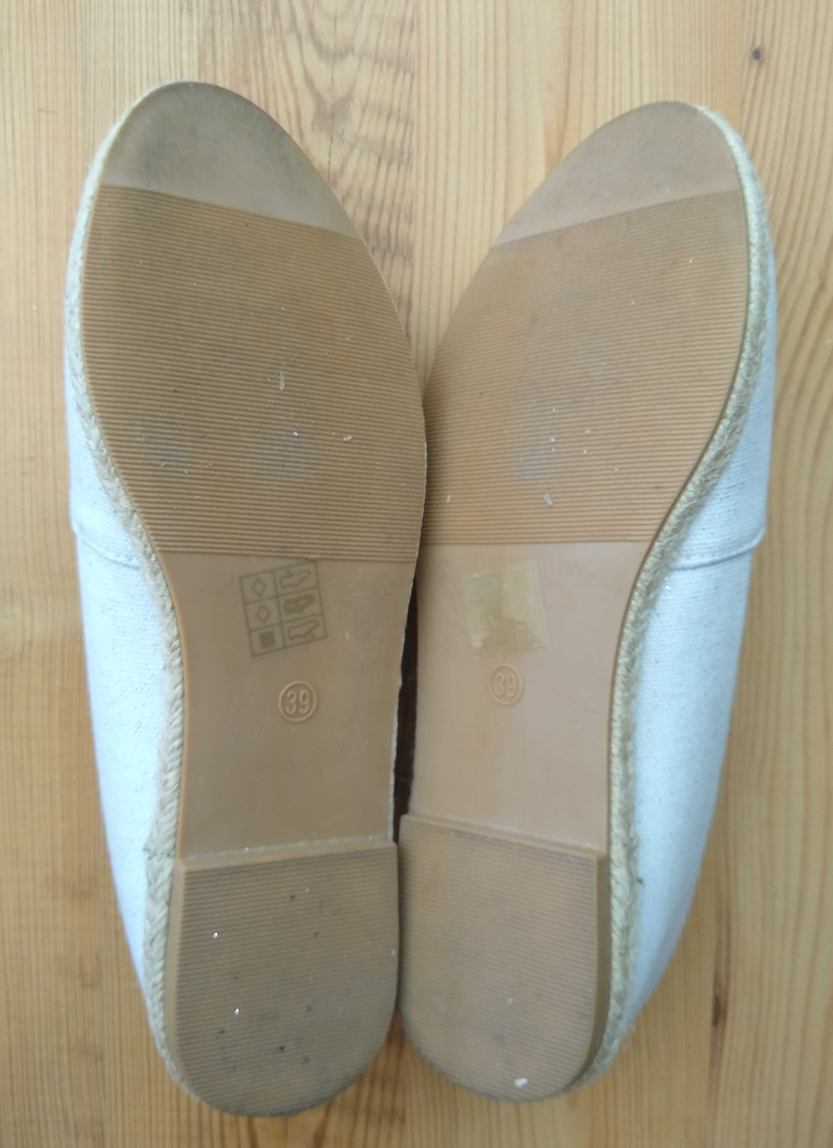 Sprzedam damskie nowe espadryle rozmiar 39