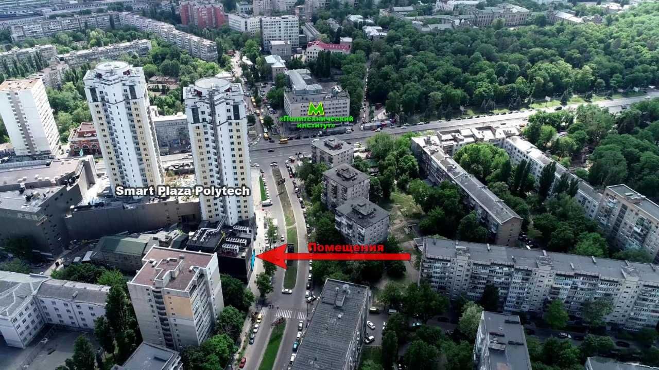 магазин 353м2 Політехнічний інст. Берестейський 26-Б, ЖК Smart Plaza