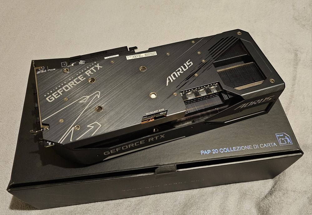 ‼️Видеокарта GIGABYTE AORUS RTX 3070 Ti MASTER 8G ‼️