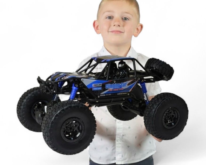 Samochód zdalnie sterowany terenowy ROCK CRAWLER 4x4 – 48 cm!