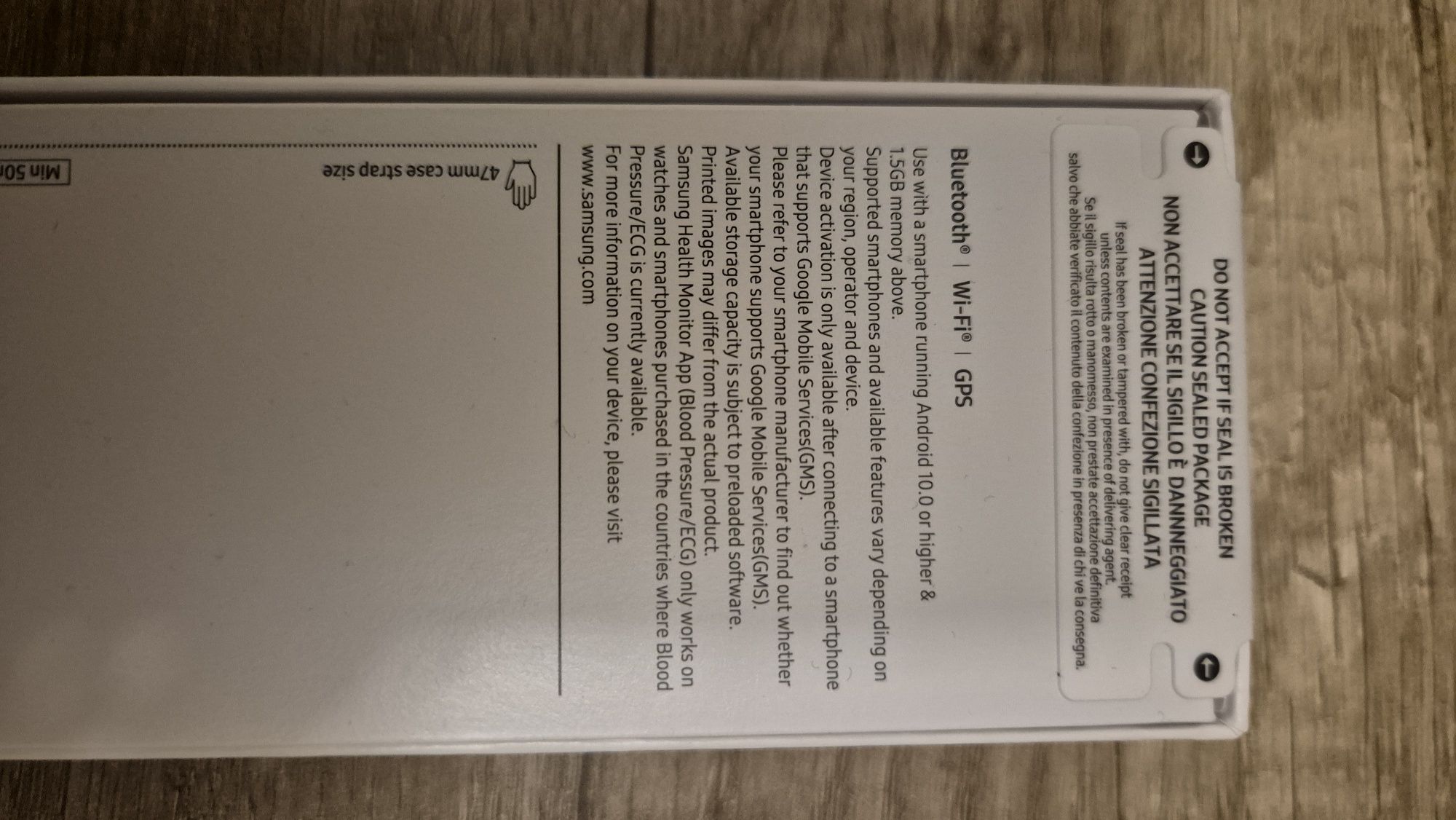 Nowy Galaxy Watch6 Classic (Bluetooth, 47mm) 

SM-R960NZKA