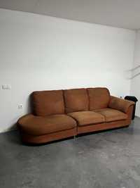 Sofa laranja 4 lugares