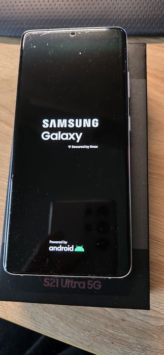 Samsung s21 ultra 16GB 512 GB srebrny stan bardzo dobry