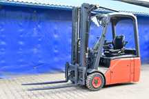 Wózek widłowy Linde E16 Triplex 452 cm 2012 rok 6465 mth FHP 368