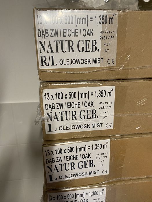 NOWA Podłoga drewniana NATUR FLOOR jodła klasyczna 13x100x500 64,80m2