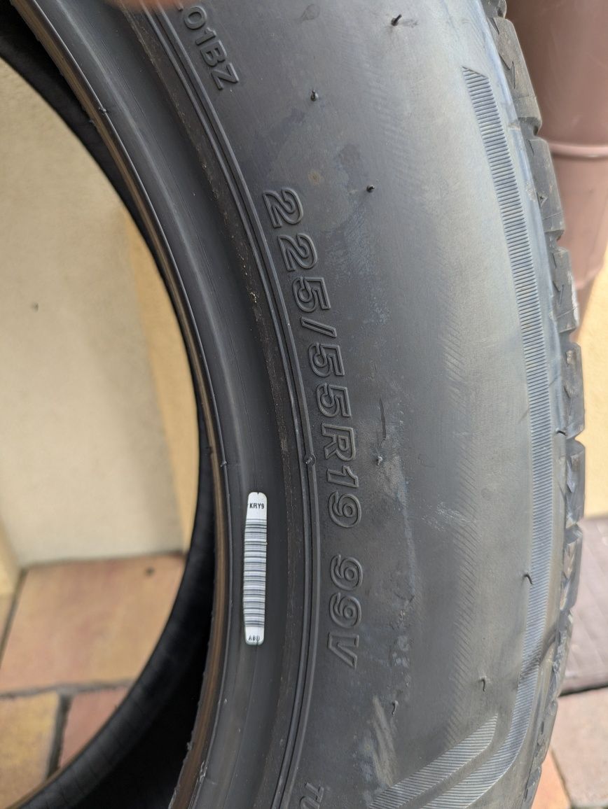 Bridgestone Turanza T005 225/55 R19 99V – nowe, zdjęte z nowego auta