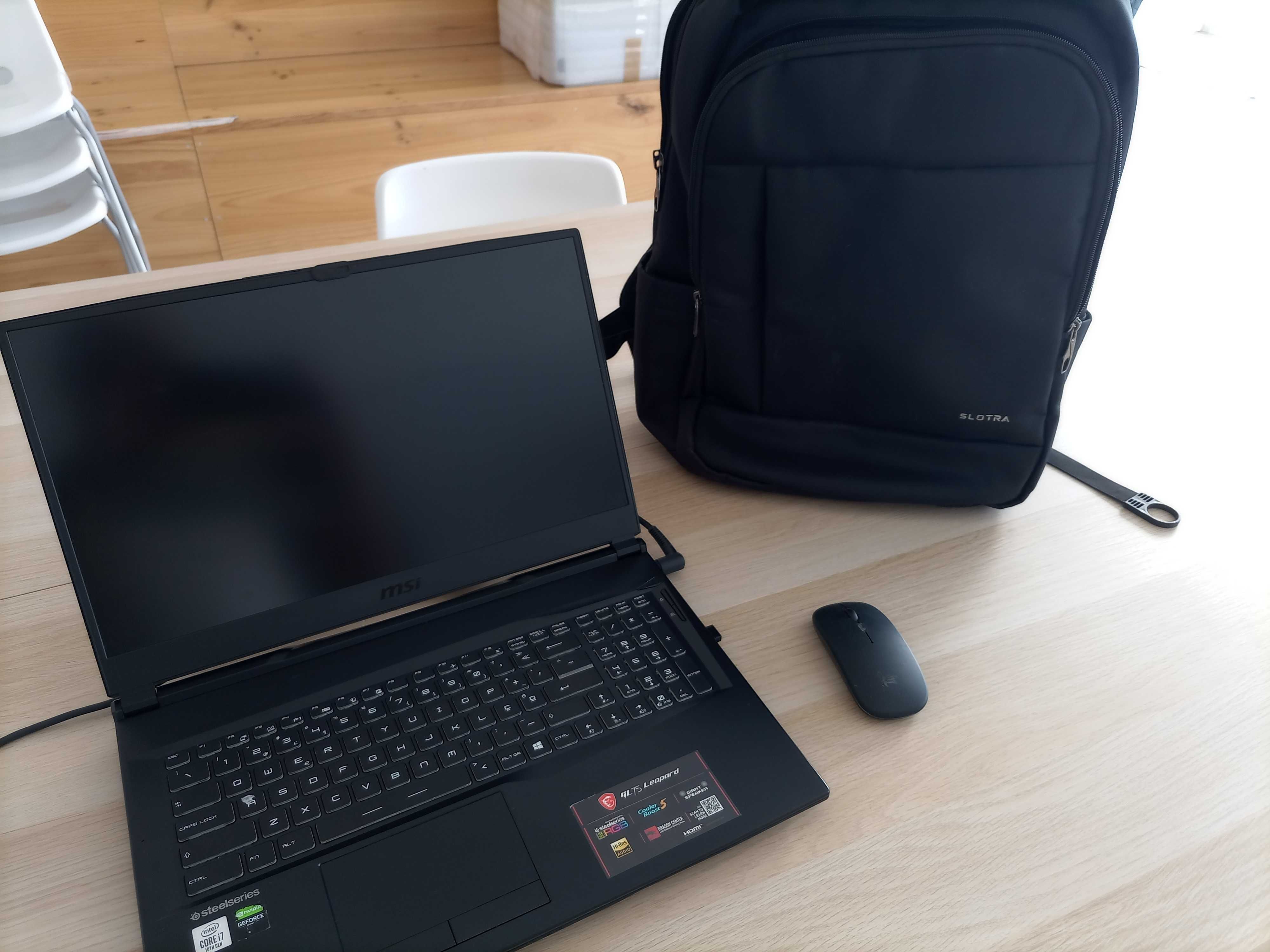 PC portátil MSI GL75 Leopard 10SEK +Rato + Mochila