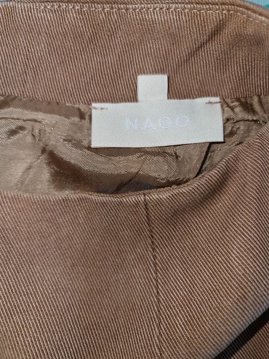 Ciemno beżowa spódnica NAGO rozmiar XS/S