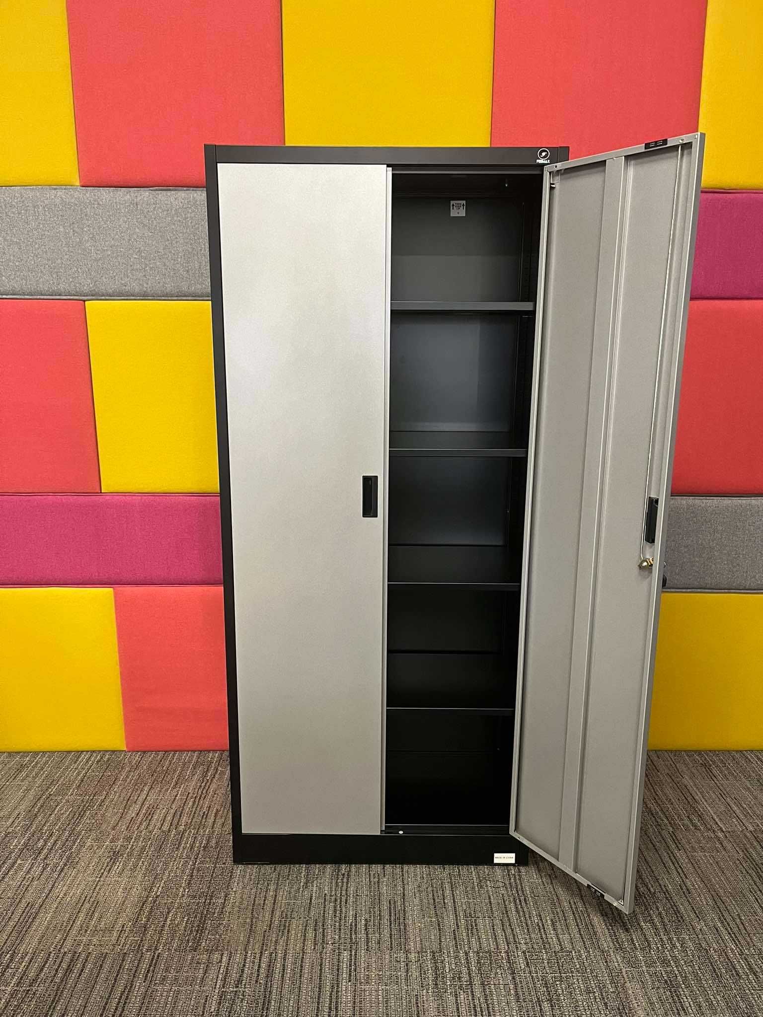 NOWA Szafa metalowa biurowa aktowa garażowa na dokumenty 180x80x40