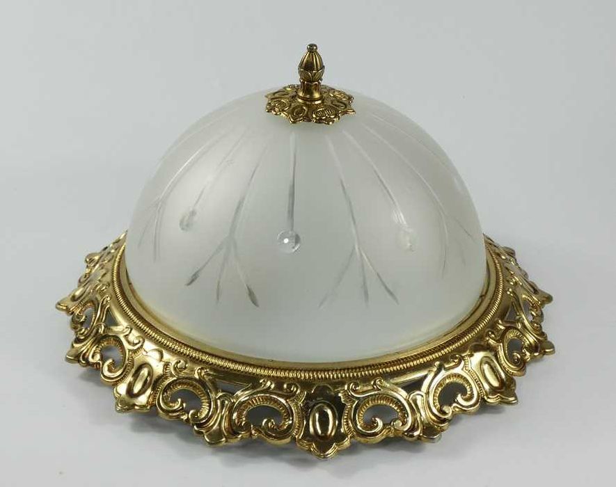 Duży Ażurowy PLAFON Lampa sufitowa żyrandol 35 cm plafoniera