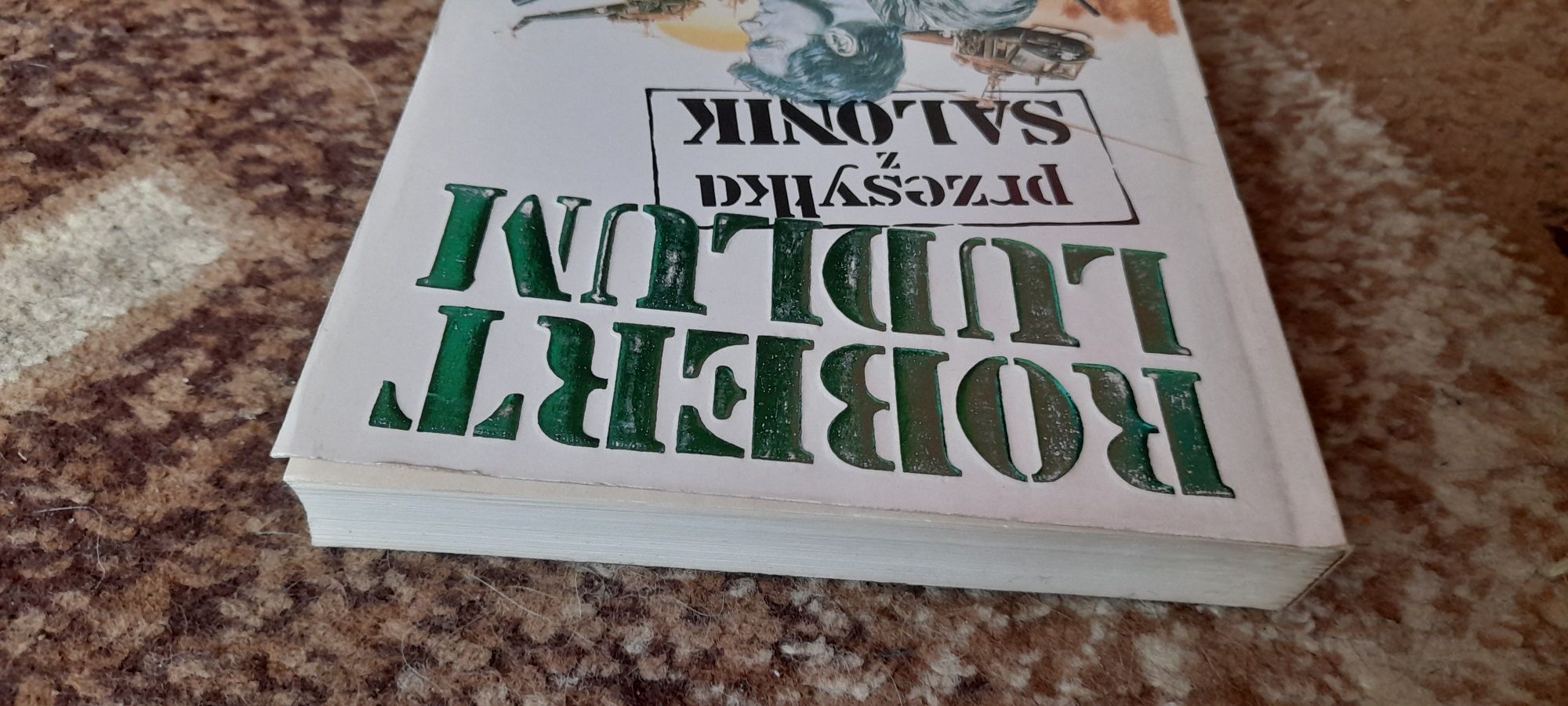 Przesyłka z Salonik - Robert Ludlum wyd I 1990