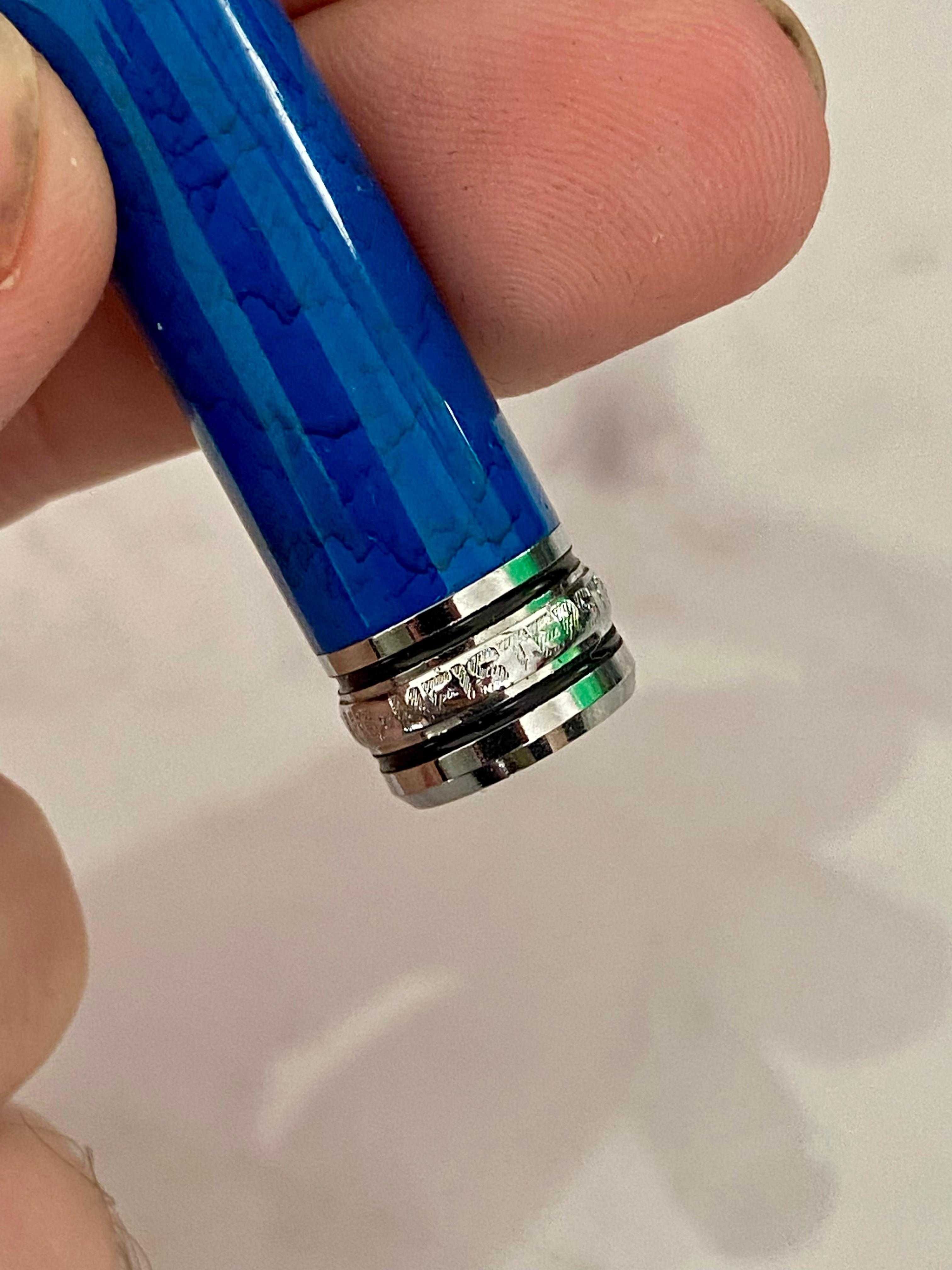 Caneta "Montblanc" Iridium Point Azul