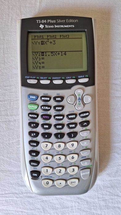 Calculadora gráfica Texas Instruments TI-84 Plus Silver Edition