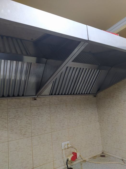 Витяжний зонт купол пристінна витяжка з нержавійки,.