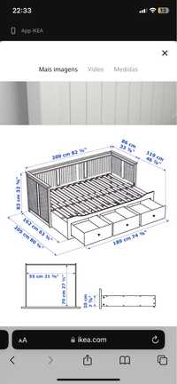 Cama Hemnes ikea