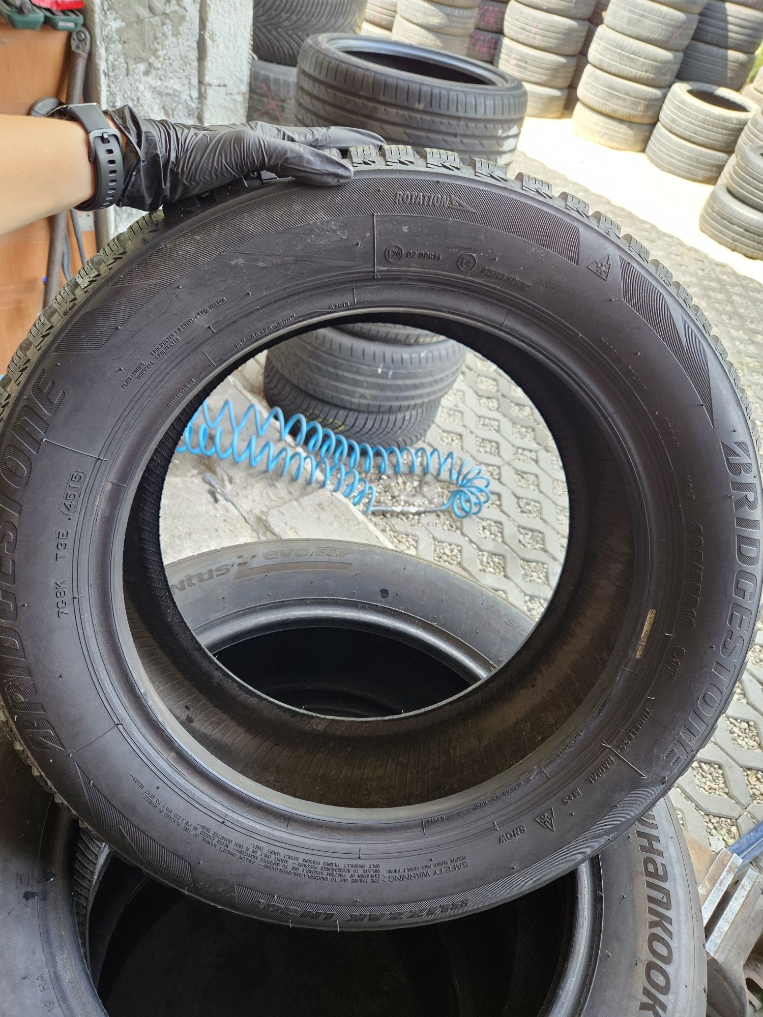 Bridgestone 205/55 r16 Blizzak LM001 /// 7,8mm!!! Wysyłka
